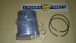 NOS 12110-41791 & 12140-41791 RM370 +. 75mm Genuine Suzuki Piston & Ring Set NOS 12110-41791 & 12140-41791 RM370 +. 75mm Genuine Suzuki Piston & Ring Set