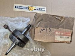 NOS 12200-40230 1980/1981 RM100 T/X Genuine Suzuki Crankshaft Assy, Now Obsolete