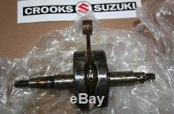 NOS 12200-46900 RM80 Genuine Suzuki Crankshaft Assy