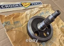 NOS 12220-14110 1982 RM125 Z Genuine Suzuki Right Hand Crankshaft Half