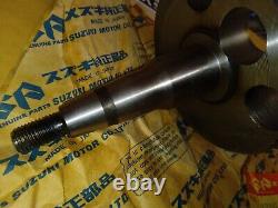 NOS 12261-41500 PE175 C 1978 Genuine Suzuki Left Hand Crankshaft Half