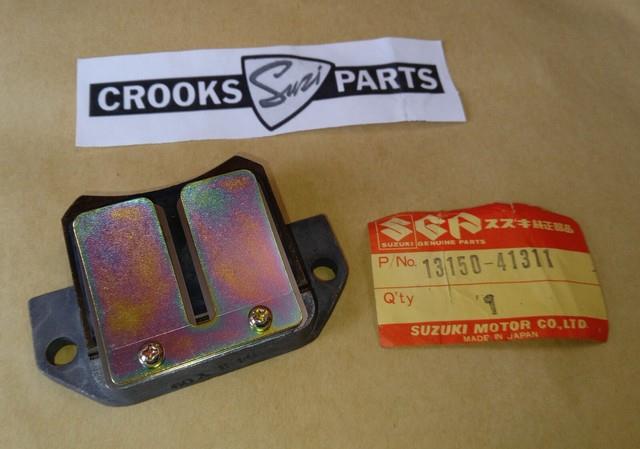 Nos 13150-41311 1977 / 1978 Rm100 / Rm125 / Pe175 Genuine Suzuki Reed Valve Assy