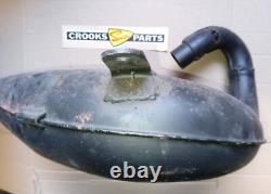 NOS 14310-40250 1981 RM100 X Genuine Suzuki Front Muffler / Exhaust Pipe NOS 14310-40250 1981 RM100 X Genuine Suzuki Front Muffler / Exhaust Pipe