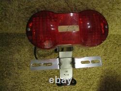 NOS 1973-77 Suzuki GT185 Taillight Assembly NEW GT Tail Light Lens Lamp Mount