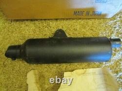 NOS 1975-78 Suzuki RM100 RM125 Exhaust Pipe Muffler NEW Silencer Spark Arrestor