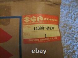 NOS 1975-78 Suzuki RM100 RM125 Exhaust Pipe Muffler NEW Silencer Spark Arrestor