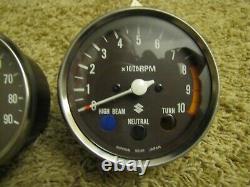 NOS 1977-79 Suzuki TS125 TS185 TS250 Speedometer Tachometer NEW Gauges TS Speedo