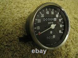 NOS 1977-79 Suzuki TS125 TS185 TS250 Speedometer Tachometer NEW Gauges TS Speedo