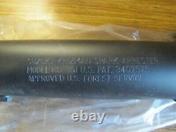 NOS 1977 Suzuki RM80B Aftermarket Off-Road Kit Muffler NEW Spark Arrestor RM 80