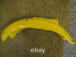 NOS 1978-79 Suzuki PE250 PE175 Original Rear Fender NEW Yellow Plastic PE 250