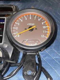 NOS 1979-83 OEM Suzuki GS models gauge cluster speedometer tachometer 0 Miles