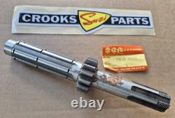 NOS 24120-14211 RM465 X 1981 Genuine Suzuki 14T Clutch Countershaft