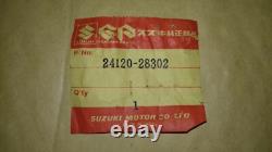 NOS 24120-28302 TM100 / TM125 Genuine Suzuki Clutch Countershaft Assy