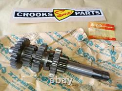 NOS 24120-46000 RM80/RM50/TS50/GT50/ZR50/OR50 Suzuki Clutch Countershaft Assy NOS 24120-46000 RM80/RM50/TS50/GT50/ZR50/OR50 Suzuki Clutch Countershaft Assy