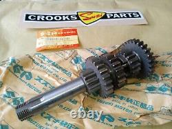 NOS 24120-46000 RM80/RM50/TS50/GT50/ZR50/OR50 Suzuki Clutch Countershaft Assy NOS 24120-46000 RM80/RM50/TS50/GT50/ZR50/OR50 Suzuki Clutch Countershaft Assy