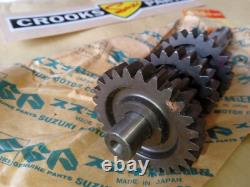 NOS 24120-46000 RM80/RM50/TS50/GT50/ZR50/OR50 Suzuki Clutch Countershaft Assy NOS 24120-46000 RM80/RM50/TS50/GT50/ZR50/OR50 Suzuki Clutch Countershaft Assy