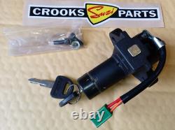 NOS 37100-49251 GSX1100 ESD 1983 Ignition Switch and Steering Lock Assy. Obsolete