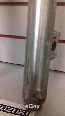NOS 51100-14100-08C RM125 Suzuki 38mm Front Fork Assy, dusty and marked