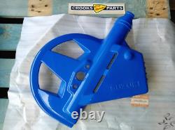 NOS 51202-44B11-38K DR750 1989 Suzuki Blue Front Brake Disc Cover / Fork Cover