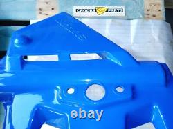 NOS 51202-44B11-38K DR750 1989 Suzuki Blue Front Brake Disc Cover / Fork Cover