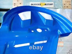 NOS 51202-44B11-38K DR750 1989 Suzuki Blue Front Brake Disc Cover / Fork Cover