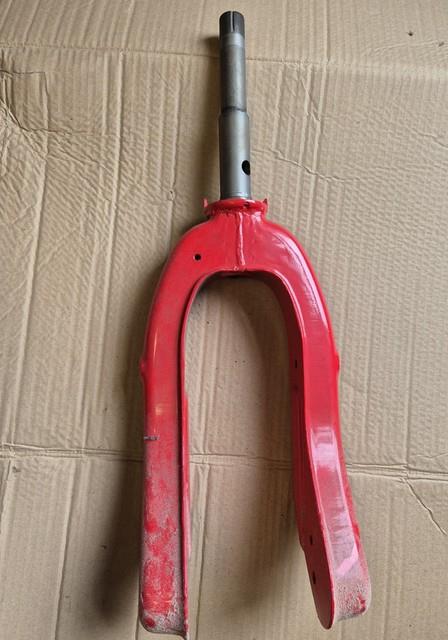 Nos 51300-02821-14c Fz50 Z 1982 Genuine Suzuki Red Fork