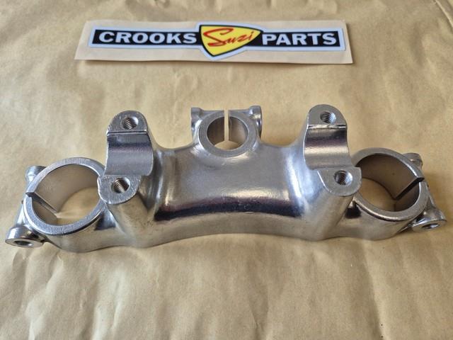 Nos 51311-41211 Rm125 B 1977 / Rm250 C 1978 Suzuki Steering Stem Head/top Yoke