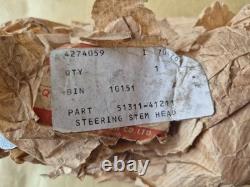 NOS 51311-41211 RM125 B 1977 / RM250 C 1978 Suzuki Steering Stem Head/Top Yoke