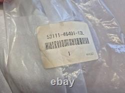 NOS 53111-46401-13L RM50 / DS80 C 1978 Genuine Suzuki Silver Front Mudguard