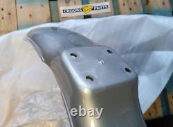 NOS 53111-46401-13L RM50 / DS80 C 1978 Genuine Suzuki Silver Front Mudguard NOS 53111-46401-13L RM50 / DS80 C 1978 Genuine Suzuki Silver Front Mudguard