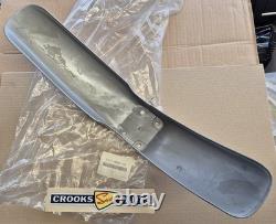 NOS 53111-46401-13L RM50 / DS80 C 1978 Genuine Suzuki Silver Front Mudguard