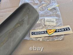 NOS 53111-46401-13L RM50 / DS80 C 1978 Genuine Suzuki Silver Front Mudguard