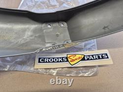 NOS 53111-46401-13L RM50 / DS80 C 1978 Genuine Suzuki Silver Front Mudguard