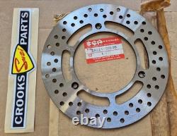 NOS 59221-02B00 RM80 1986 to 1988 Genuine Suzuki Front Brake Disc, Now Obsolete