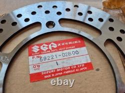 NOS 59221-02B00 RM80 1986 to 1988 Genuine Suzuki Front Brake Disc, Now Obsolete