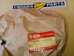 NOS 64210-40500 PE175 1980 / 1981 Genuine Suzuki Rear Wheel Brake Plate