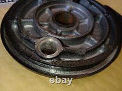 NOS 64210-40500 PE175 1980 / 1981 Genuine Suzuki Rear Wheel Brake Plate