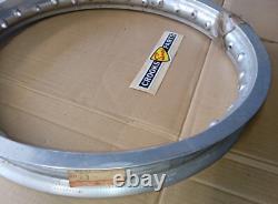NOS 65311-20510 1983 RM80HD 18 x 1.85 Genuine Suzuki Silver Ally Rear Wheel Rim