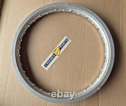 NOS 65311-20520 RM80 HE 1984 18 x 1.85 Genuine Suzuki Silver Ally Rear Wheel Rim