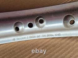 NOS 65311-20520 RM80 HE 1984 18 x 1.85 Genuine Suzuki Silver Ally Rear Wheel Rim