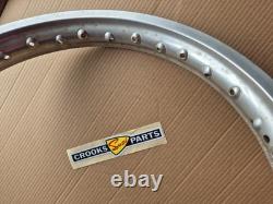 NOS 65311-20520 RM80 HE 1984 18 x 1.85 Genuine Suzuki Silver Ally Rear Wheel Rim