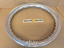 NOS 65311-27C00 RM125 K 1989 Genuine Suzuki Silver Ally Rear Wheel Rim 1.85x18