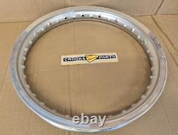 NOS 65311-27C00 RM125 K 1989 Genuine Suzuki Silver Ally Rear Wheel Rim 1.85x18