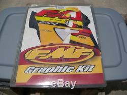 NOS FMF Graphics Kit with Seat Cover 2000 -2001 Suzuki RM80 010801
