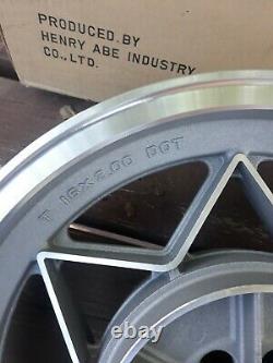 NOS HENRY ABE SEVEN STAR MAG 3.00 x 16 DISC REAR WHEEL RIM GS750 SUZUKI CAFE