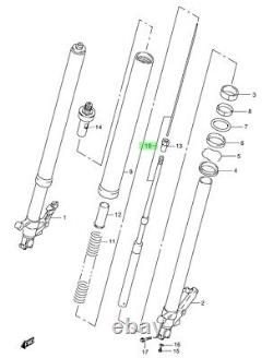 NOS OEM Front Fork Cylinder Suzuki TL1000R 51146-02FA0