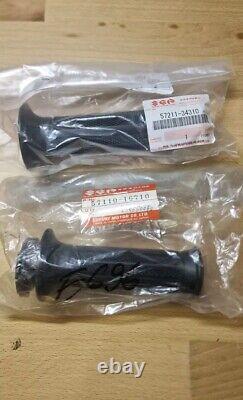 NOS OEM SUZUKI RG 500 GAMMA GRIPS ASSY L&R NEW rare out of stock