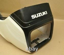 NOS OEM Suzuki 1983 GS750 E ES Front Head Light Upper Cowling Cowl Fairing White