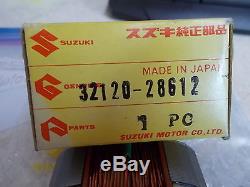 NOS OEM Suzuki Lighting Coil 1975-1977 RV125 TS125 TC125 Dual Sport 32120-28612