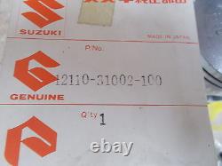 NOS OEM Suzuki Piston (71.00mm) 1968-1977 GT500 GT750 TS500 12110-31002-100 NOS OEM Suzuki Piston (71.00mm) 1968-1977 GT500 GT750 TS500 12110-31002-100